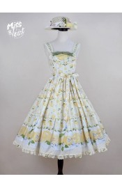 Miss Point Lemon Chicken Long Edition JSK(Reservation/2 Colours/Full Payment Without Shipping)